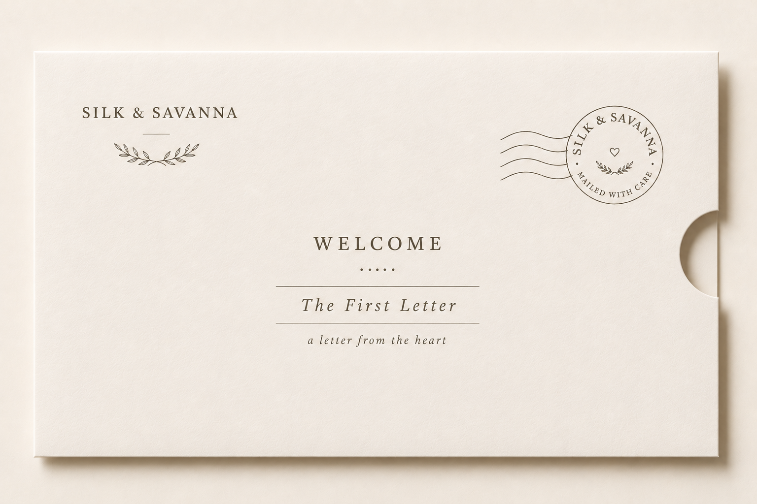 The Welcome Letter